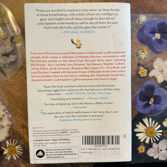 📖 Judd Appatow’s wildly interesting book Sick in the head EUC - Picture 2 of 5